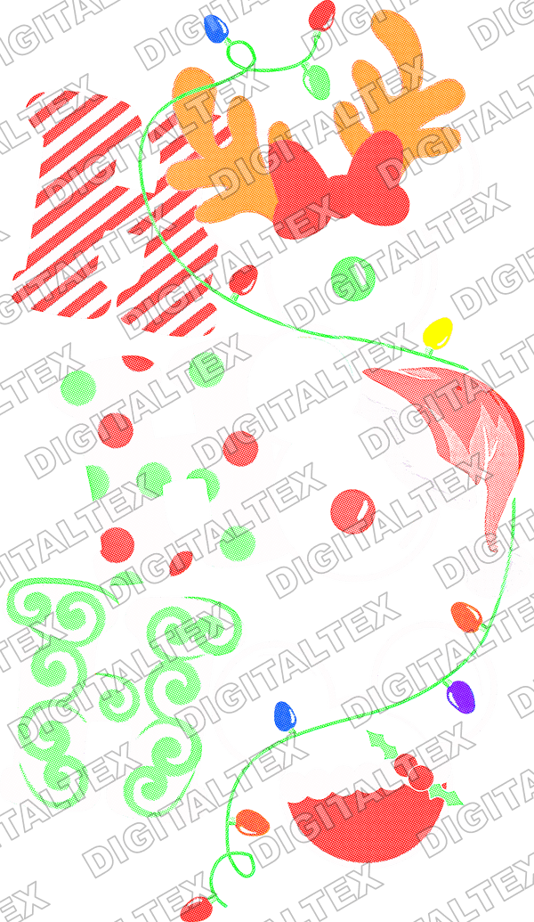 Elementos navideños variados